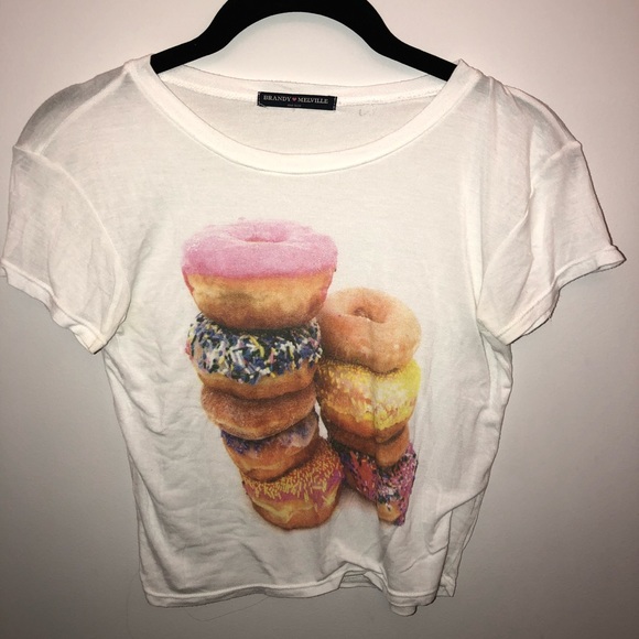 Brandy Melville Tops - Brandy Melville donut shirt